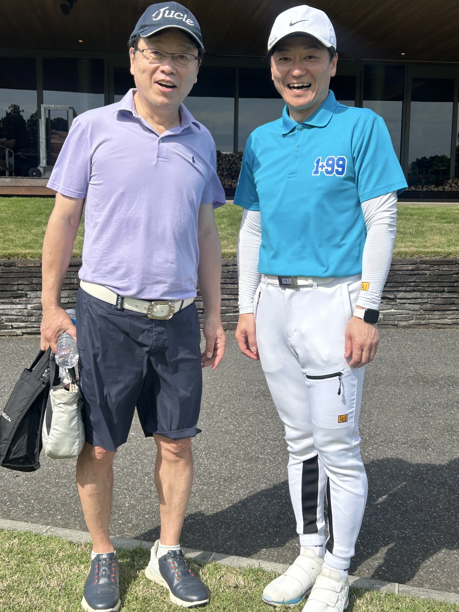 北村弁護士とゴルフ